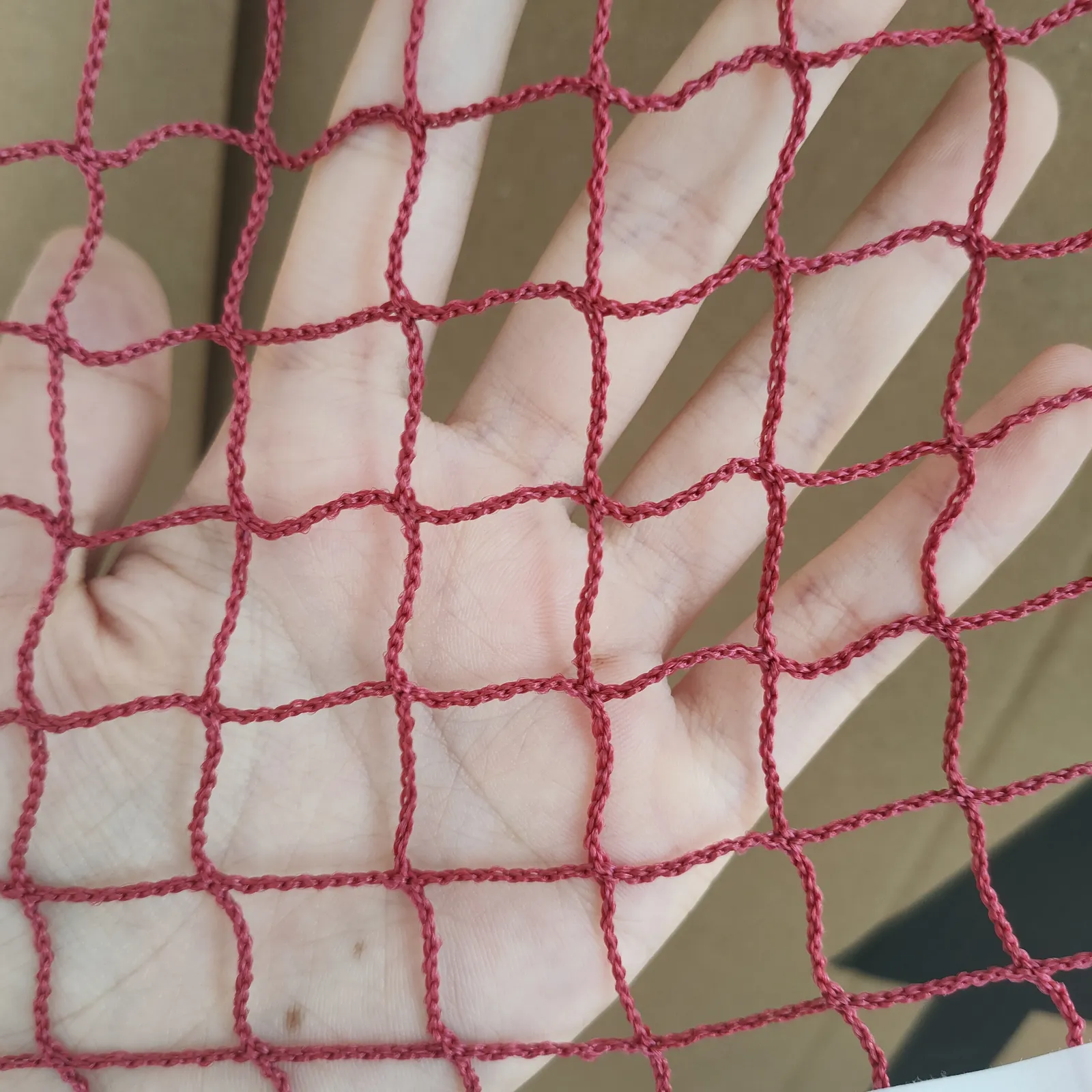Golf Barrier Netting showing mesh texture and construction, photo 1